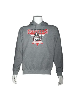 2024 Gray Hoodie With New Coyote Logo