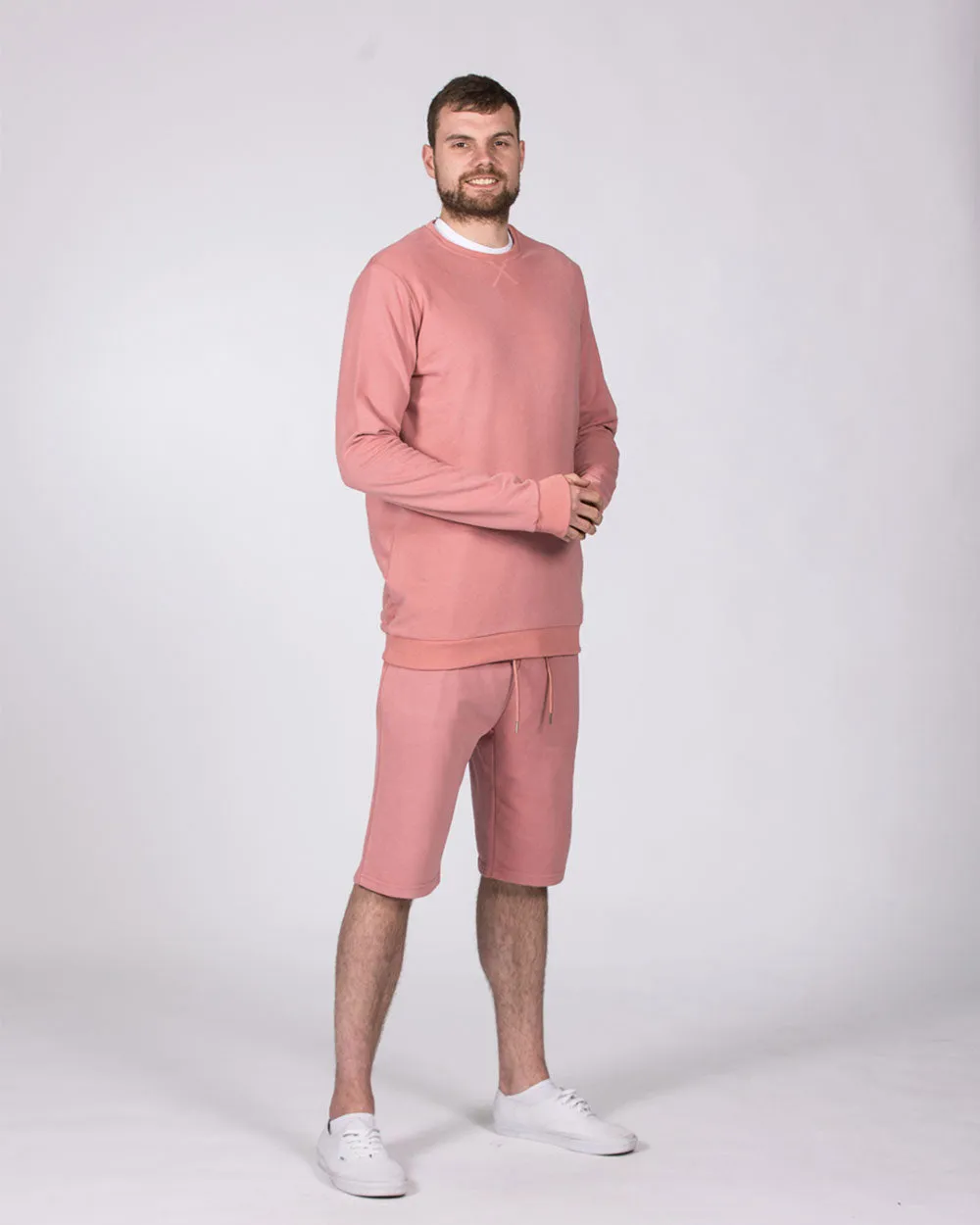 2t Tall Jakob Regular Fit Sweatshirt (dusty rose)