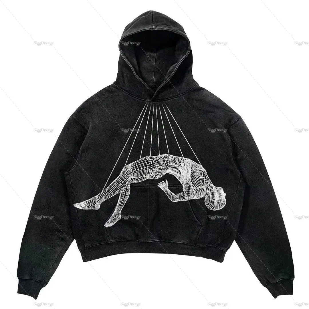 All We Need Is...Oversized Baggy Hoodie Modern 2023 Streetwear