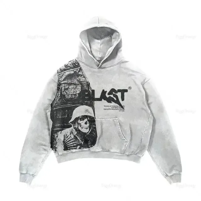 All We Need Is...Oversized Baggy Hoodie Modern 2023 Streetwear