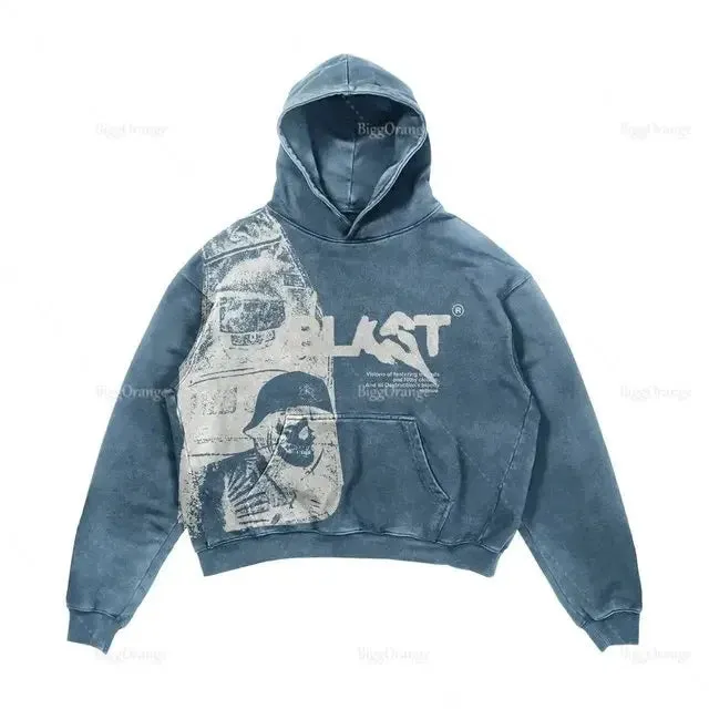 All We Need Is...Oversized Baggy Hoodie Modern 2023 Streetwear