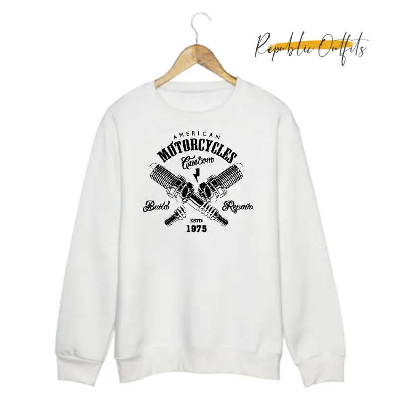 American Motorcycles Custom Sweatshirt