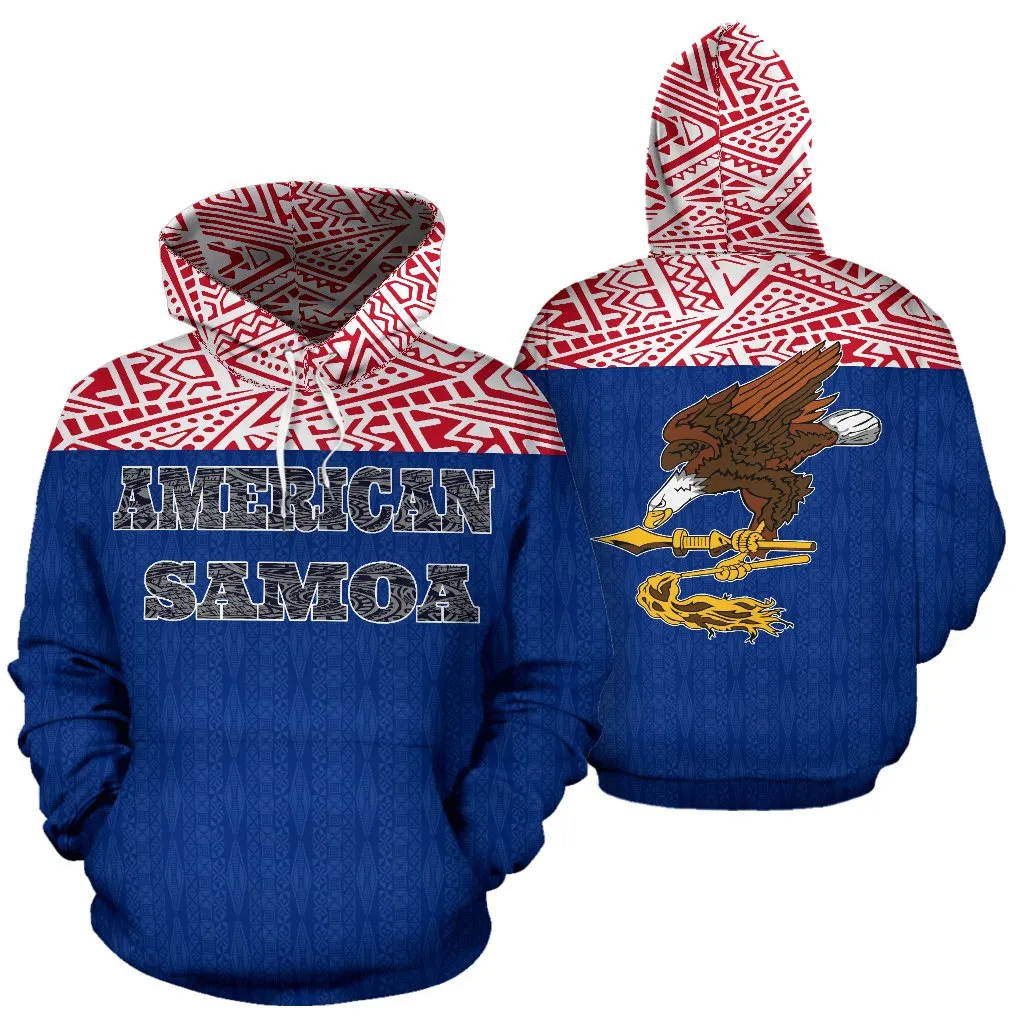 American Samoa All Over Hoodie 2 - BN04