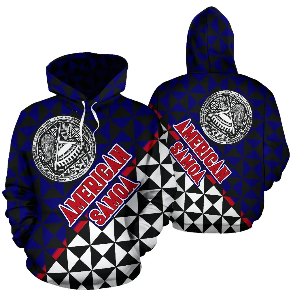 American Samoa Hoodies Coat Of Arms TH5