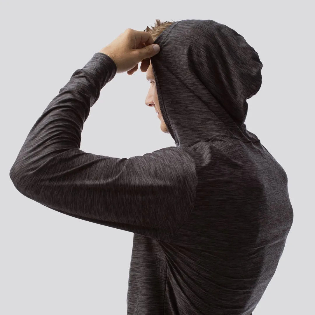 Athleisure Hoodie (Heather Black)