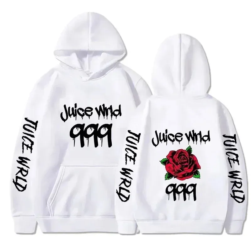 Autumn and Winter Men Women Fashion Printed Hooded Sweatshirts Hip Hop Casual Pullover Boys Girls Black Streetwear Hoodies