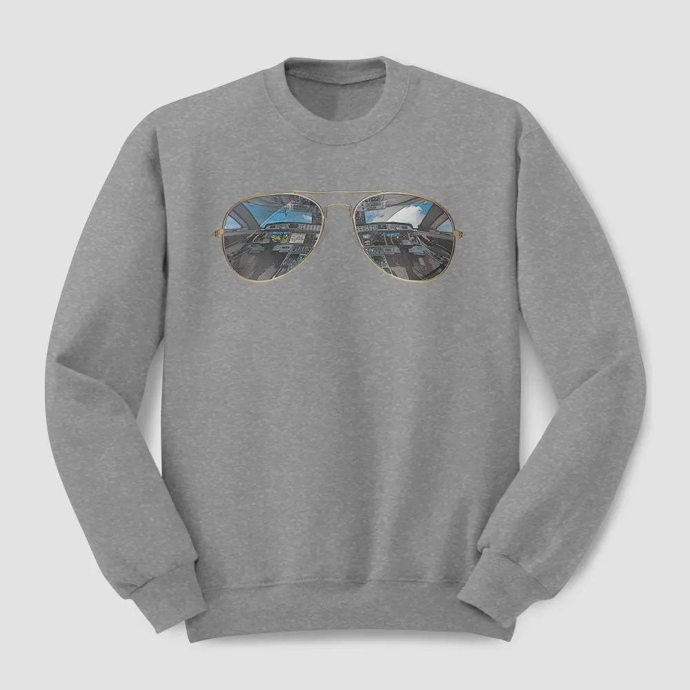 Aviator Sunglasses - Sweatshirt