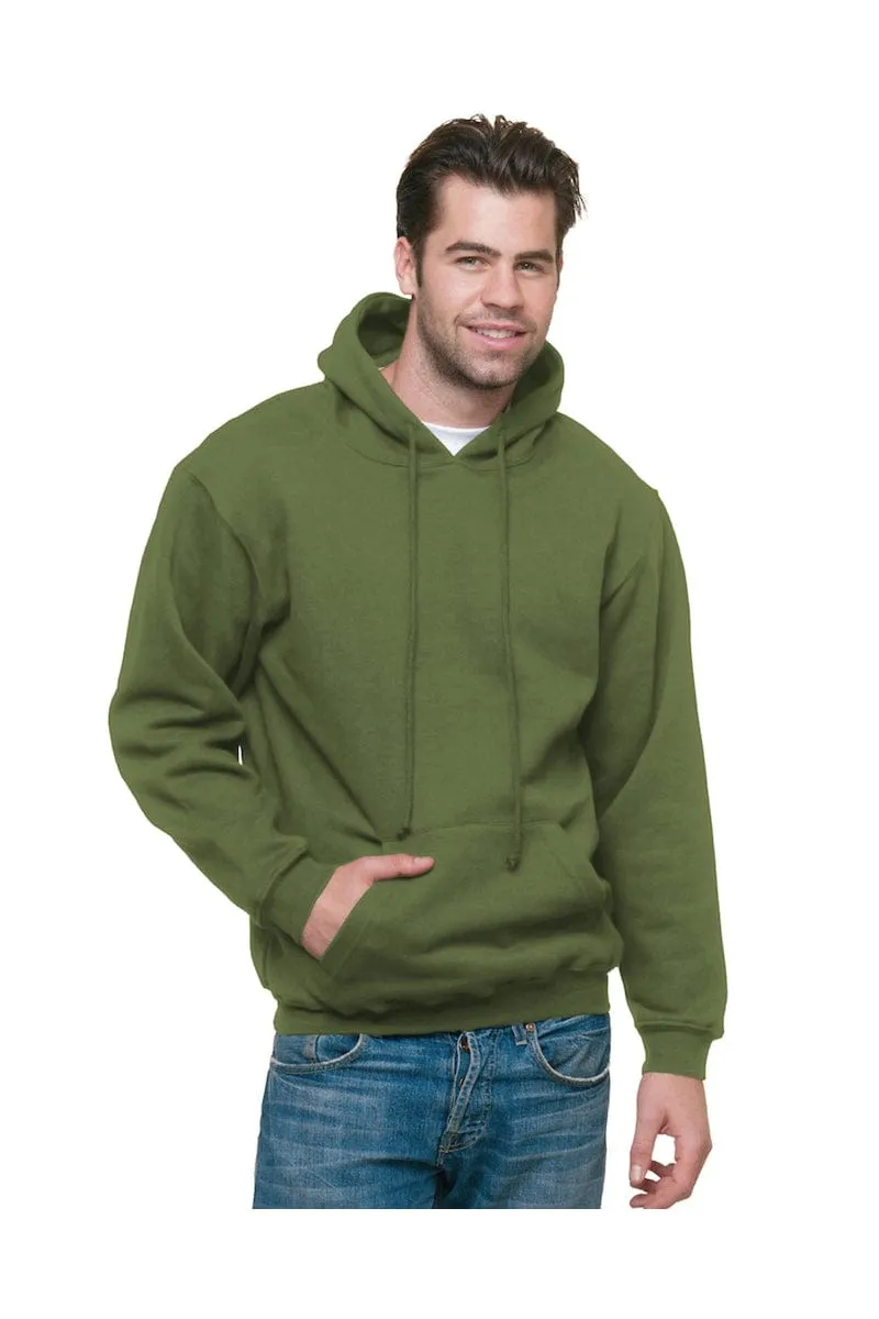 Bayside BA960: Adult 9.5 oz., 80/20 Pullover Hooded Sweatshirt