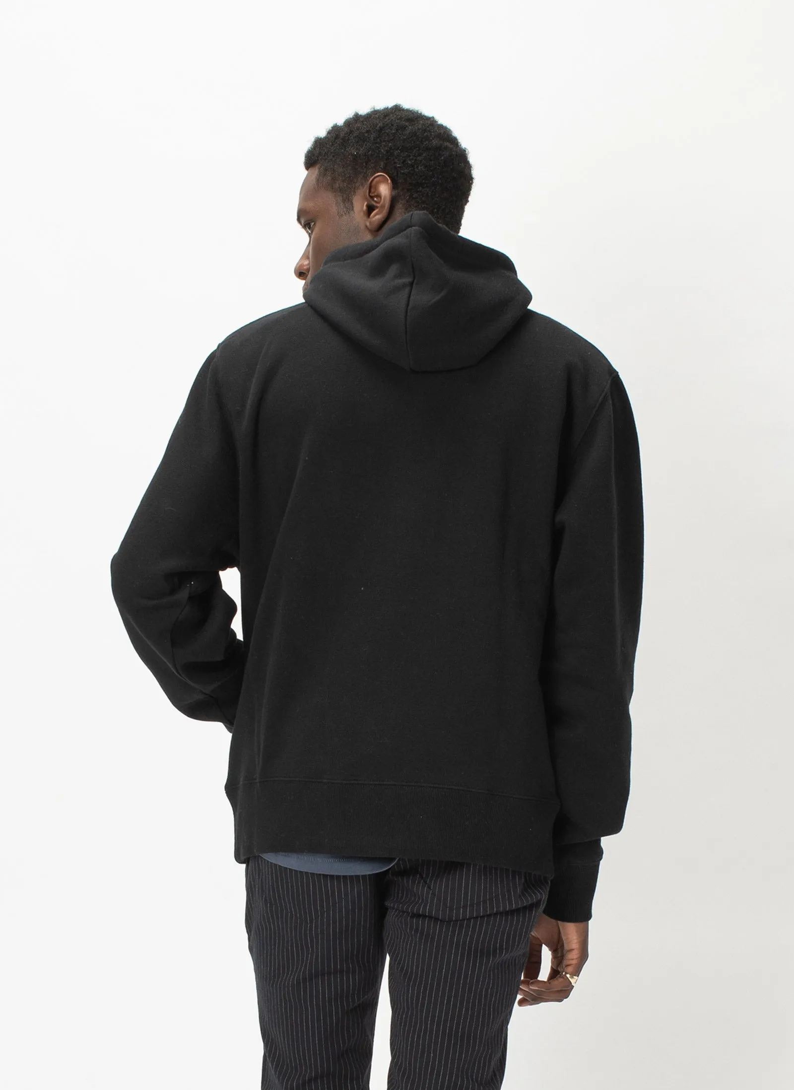 B.Bold Hood Sweatshirt Black