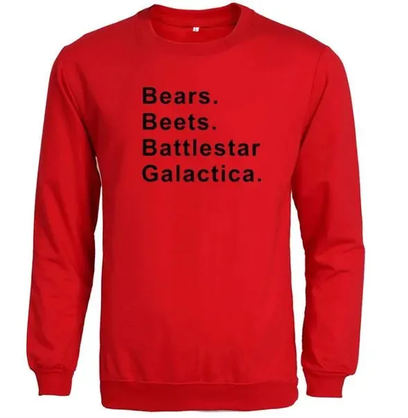 Bears Beets Battlestar Galactica Sweatshirts