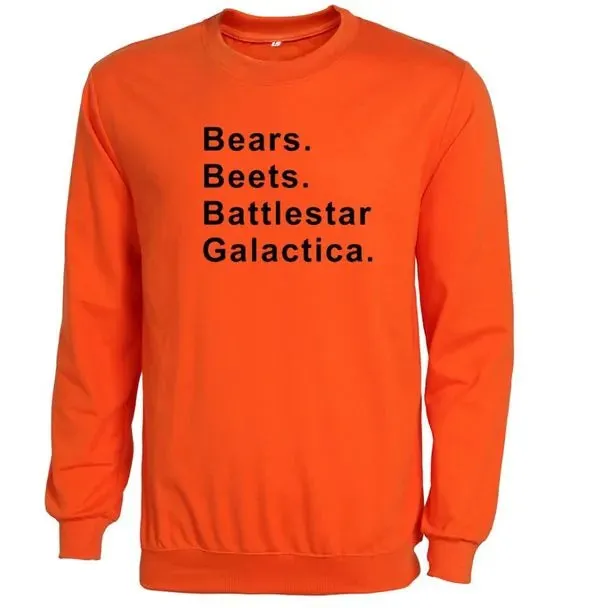 Bears Beets Battlestar Galactica Sweatshirts