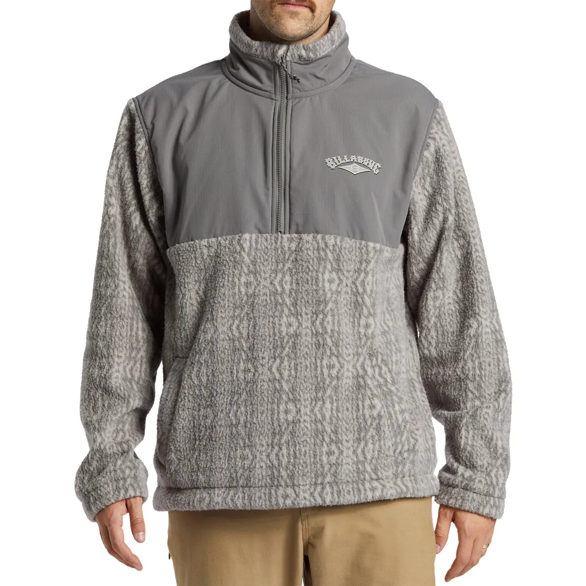 Billabong Boundary Re-Issue Half-Zip Mock-Neck Sweatshirt