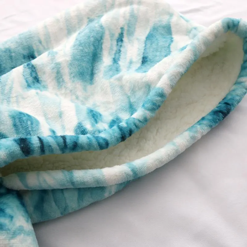 Blue Ocean Wearable Blanket Hoodie