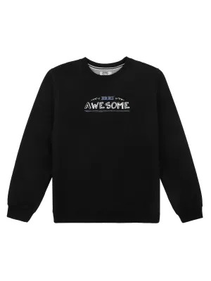 Boys Black Sweatshirt