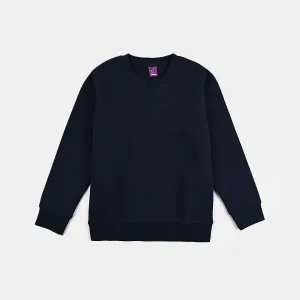 Boys Fleece Sweatshirt-NAVY