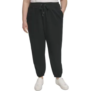 Calvin Klein Womens Plus Jogger Fitness Sweatpants