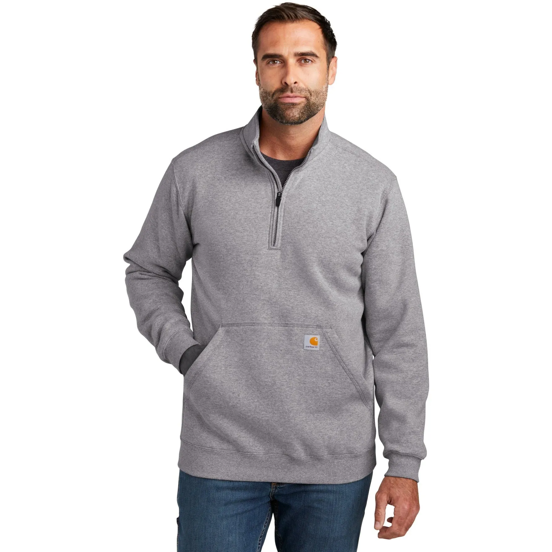 Carhartt Midweight 1/4-Zip Mock Neck Sweatshirt