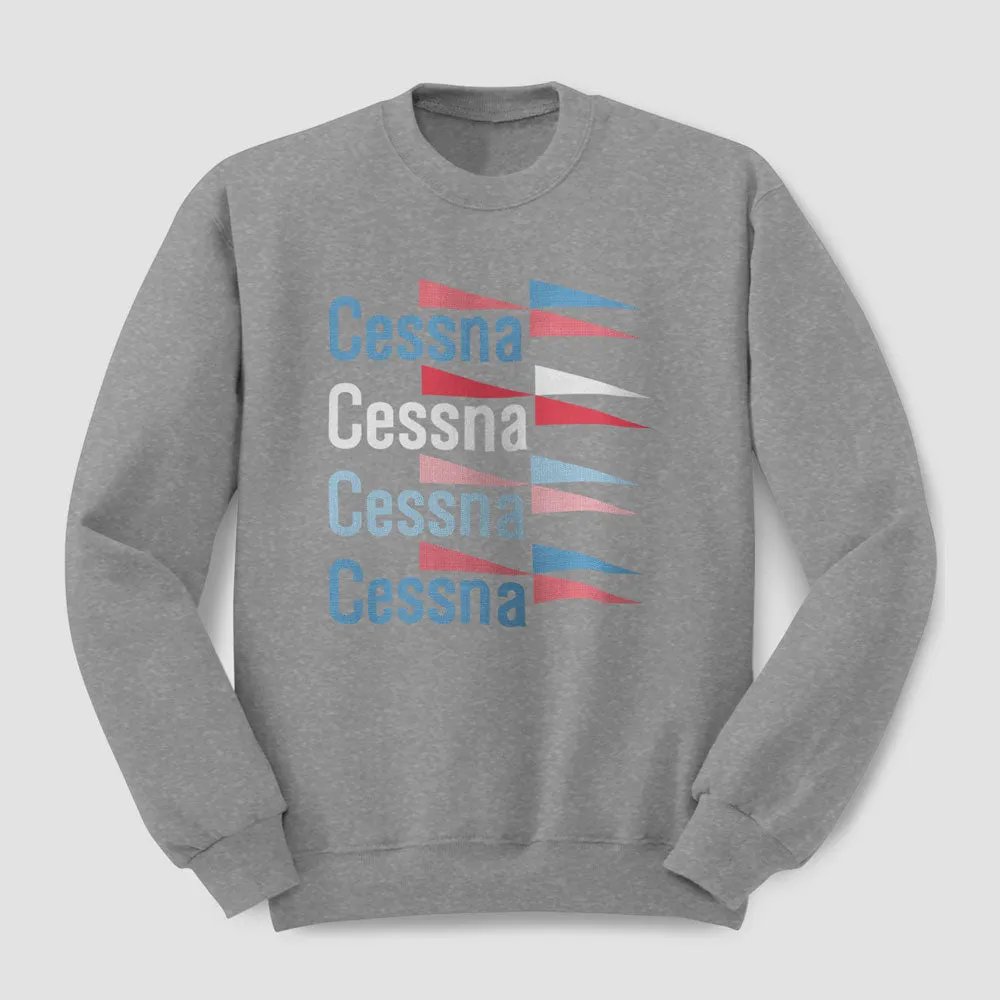 Cessna Vintage Logo Fade - Sweatshirt