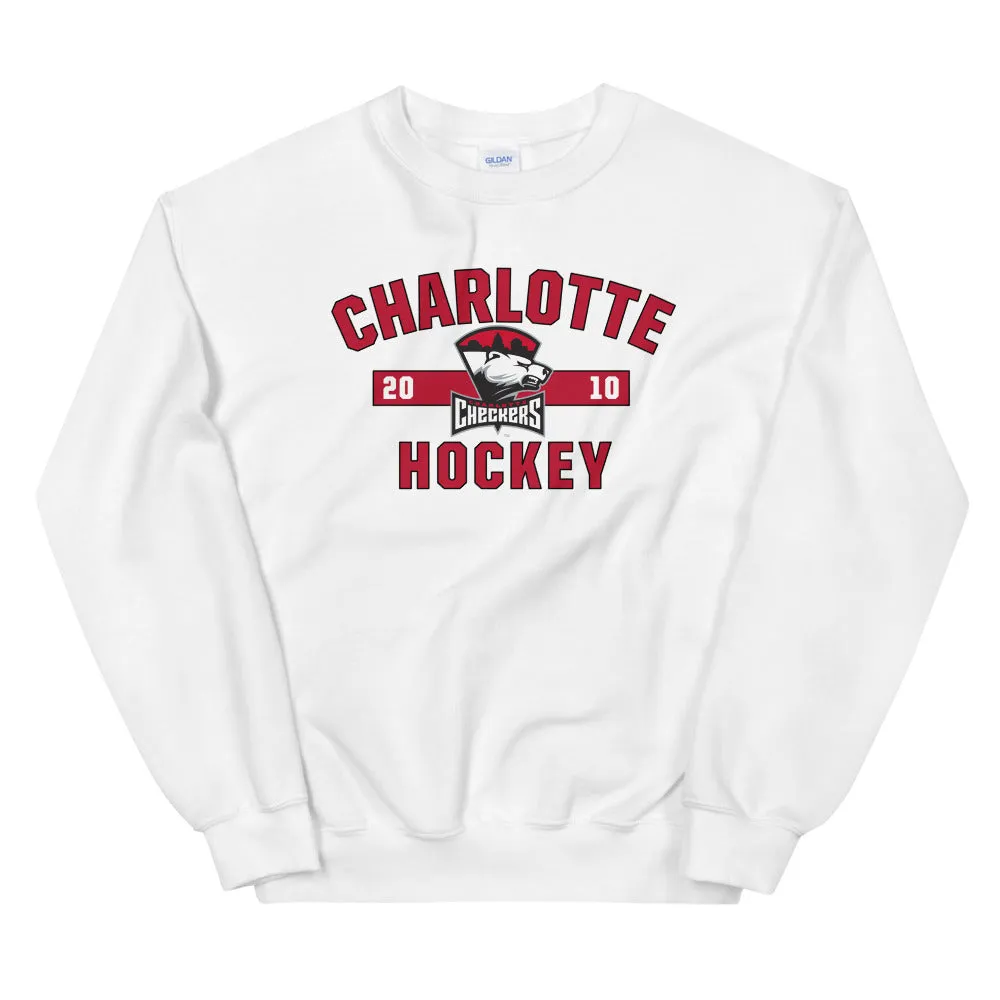 Charlotte Checkers Adult Established Crewneck Sweatshirt