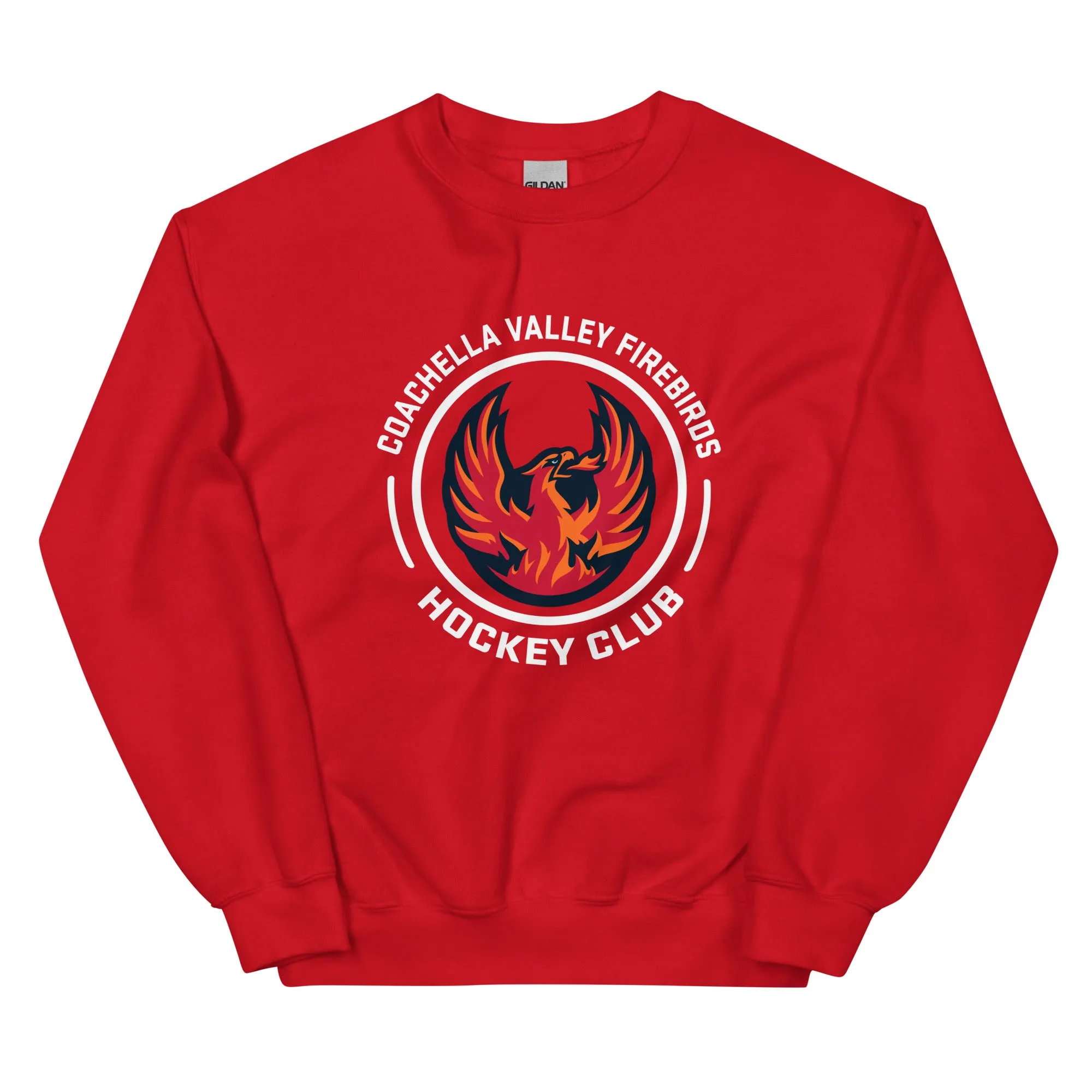 Coachella Valley Firebirds Adult Faceoff Crewneck Sweatshirt