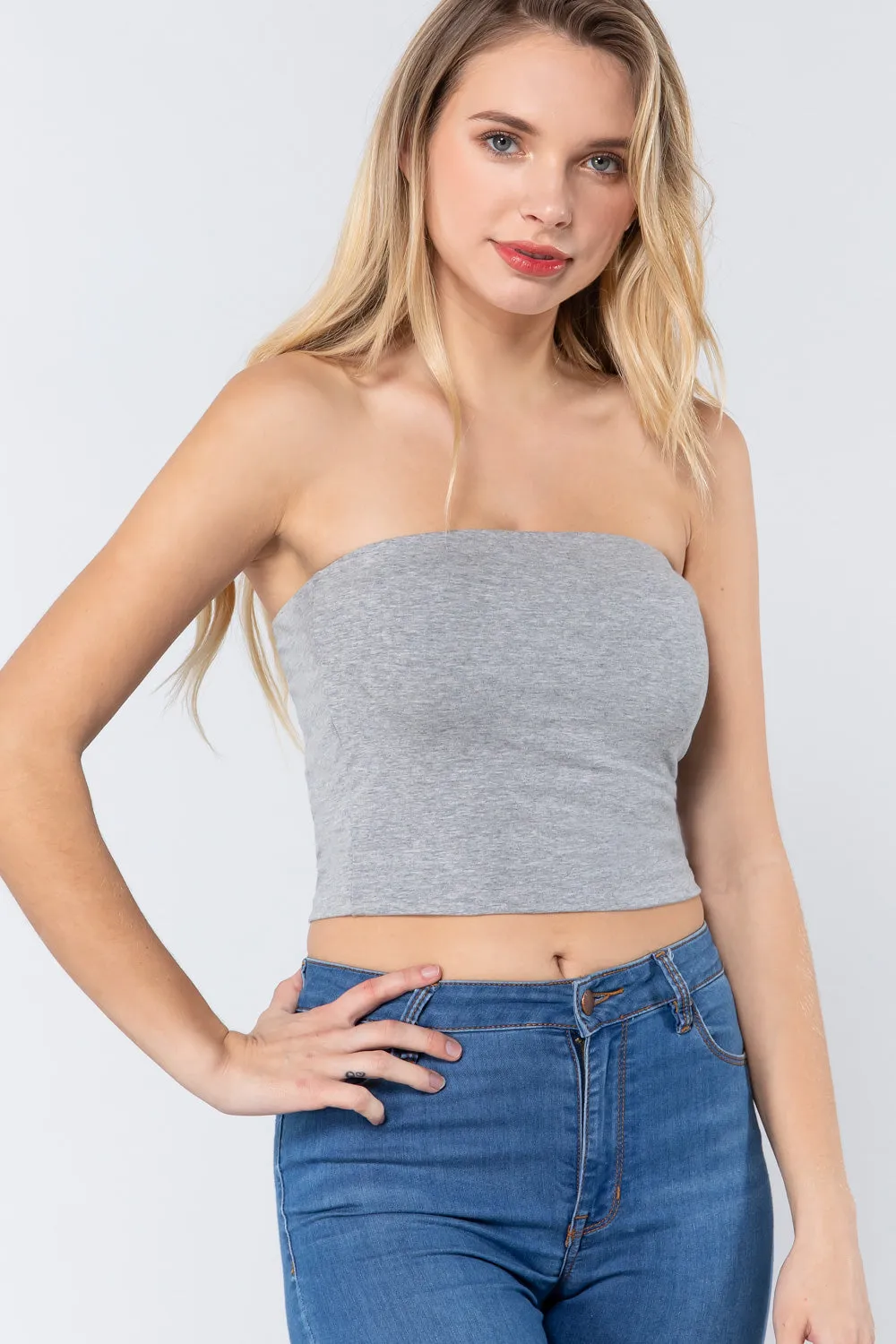 CROP TUBE TOP