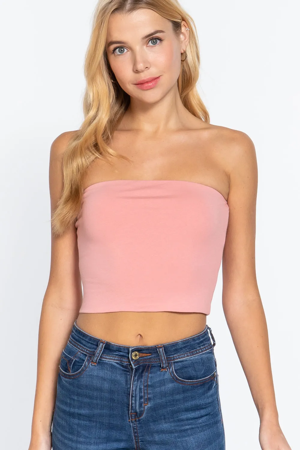 CROP TUBE TOP