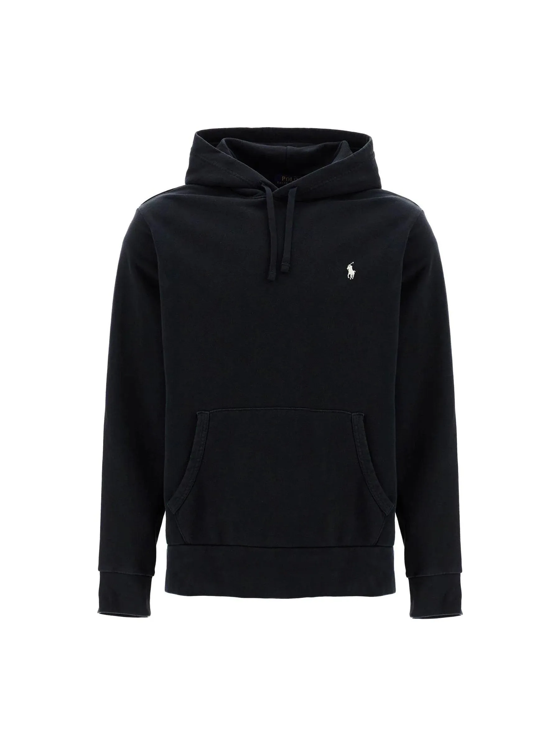 Embroidered Pony Cotton Hoodie