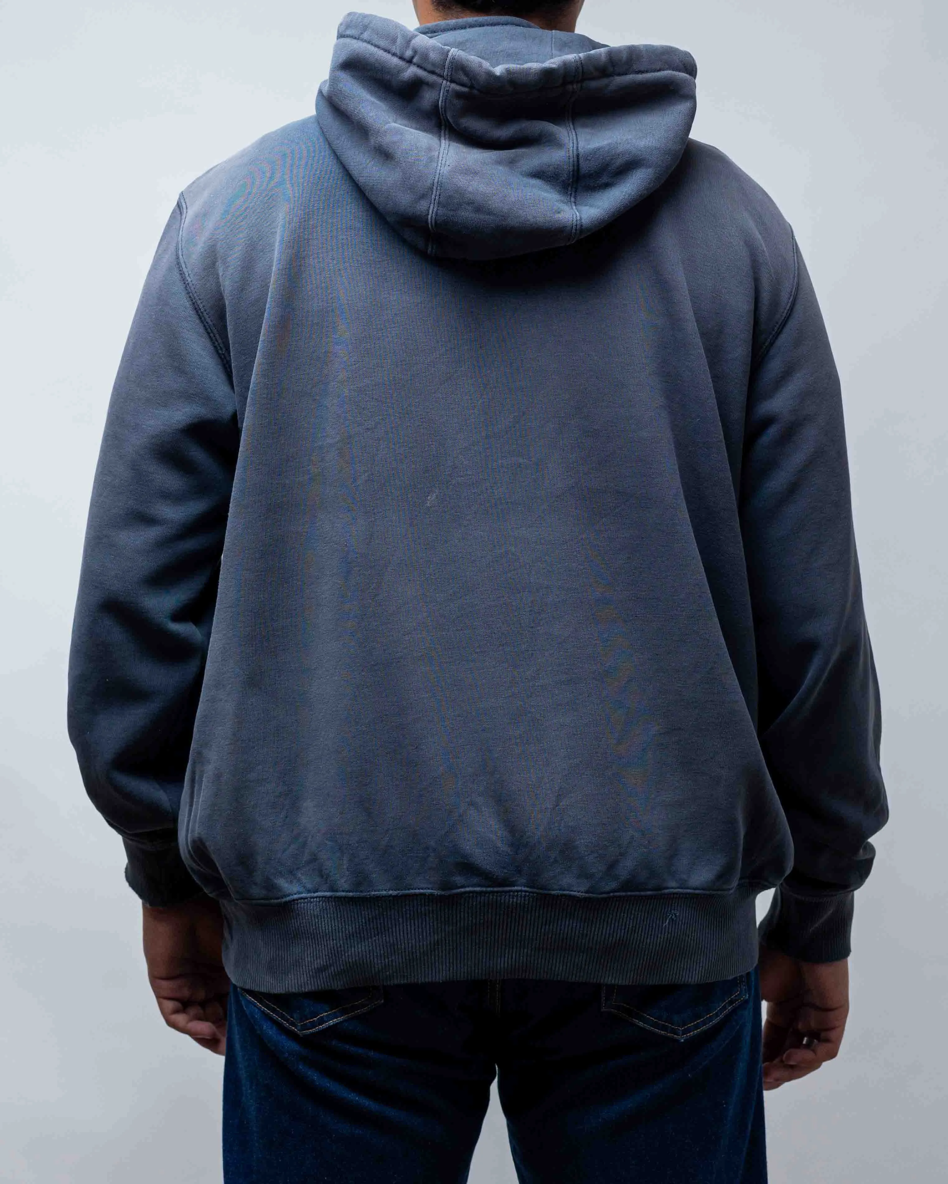 Faded And Thrashed Carhartt Rain Defender Quarter Zip Hoodie