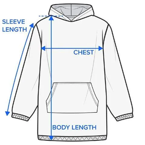 Fair Wind Wearable Blanket Hoodie