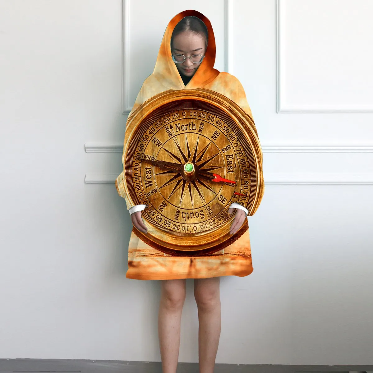 Fair Wind Wearable Blanket Hoodie