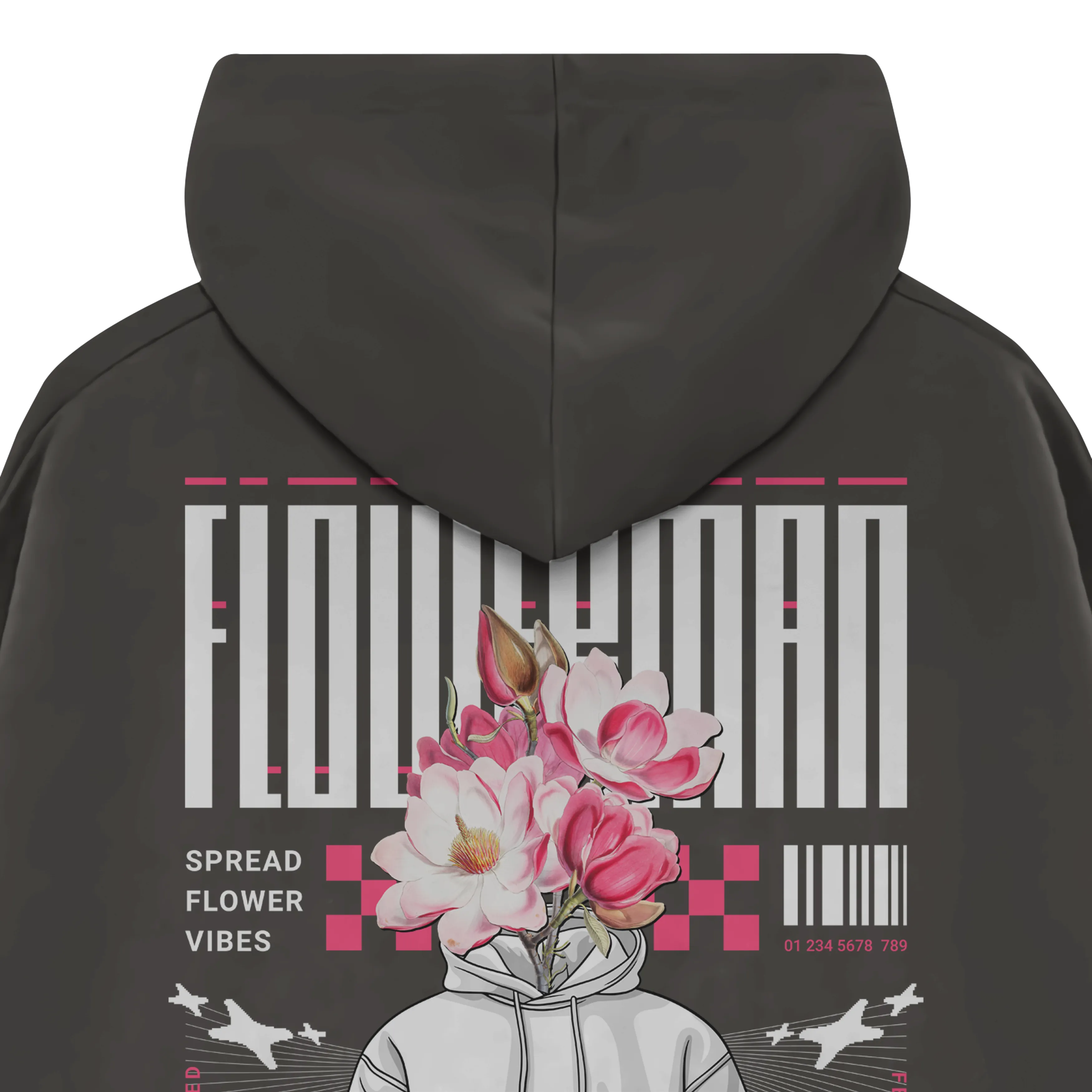 Flowerman Premium Fleece Hoodie