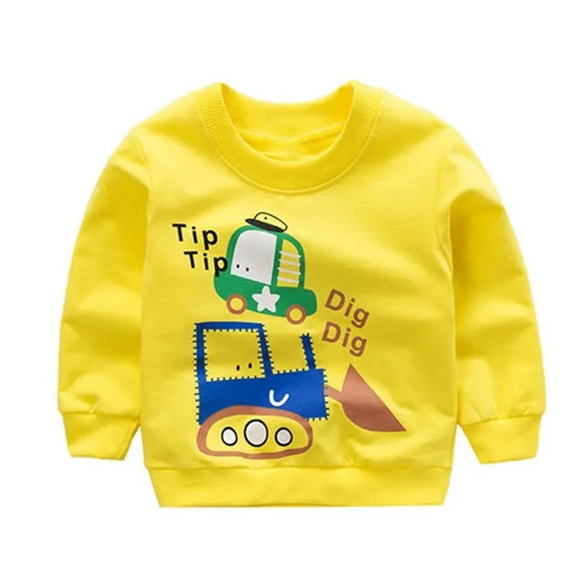 Fun Characters Printed Sweatshirt