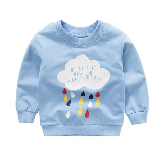 Fun Characters Printed Sweatshirt