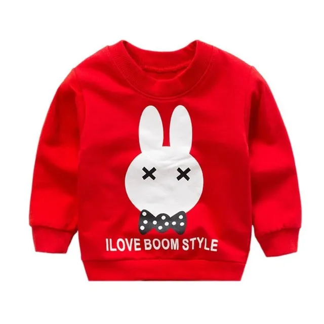 Fun Characters Printed Sweatshirt