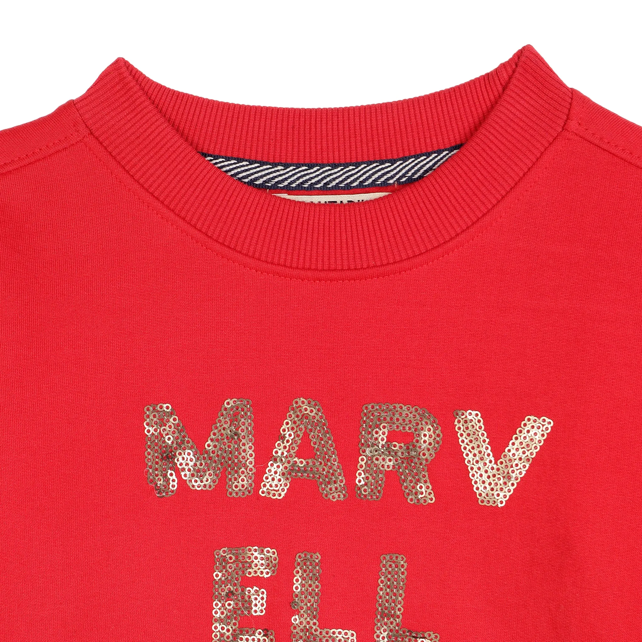 Girls Red Sweatshirt