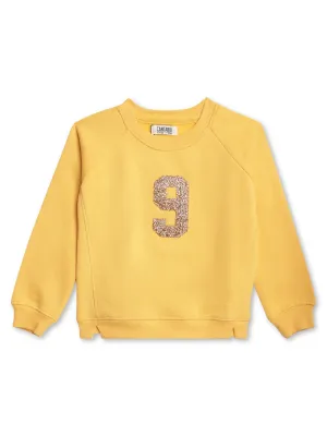 Girls Yellow Sweatshirt