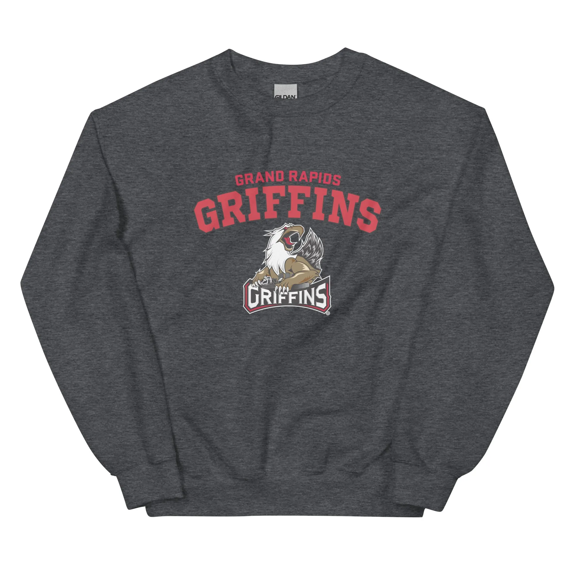 Grand Rapids Griffins Adult Arch Crewneck Sweatshirt