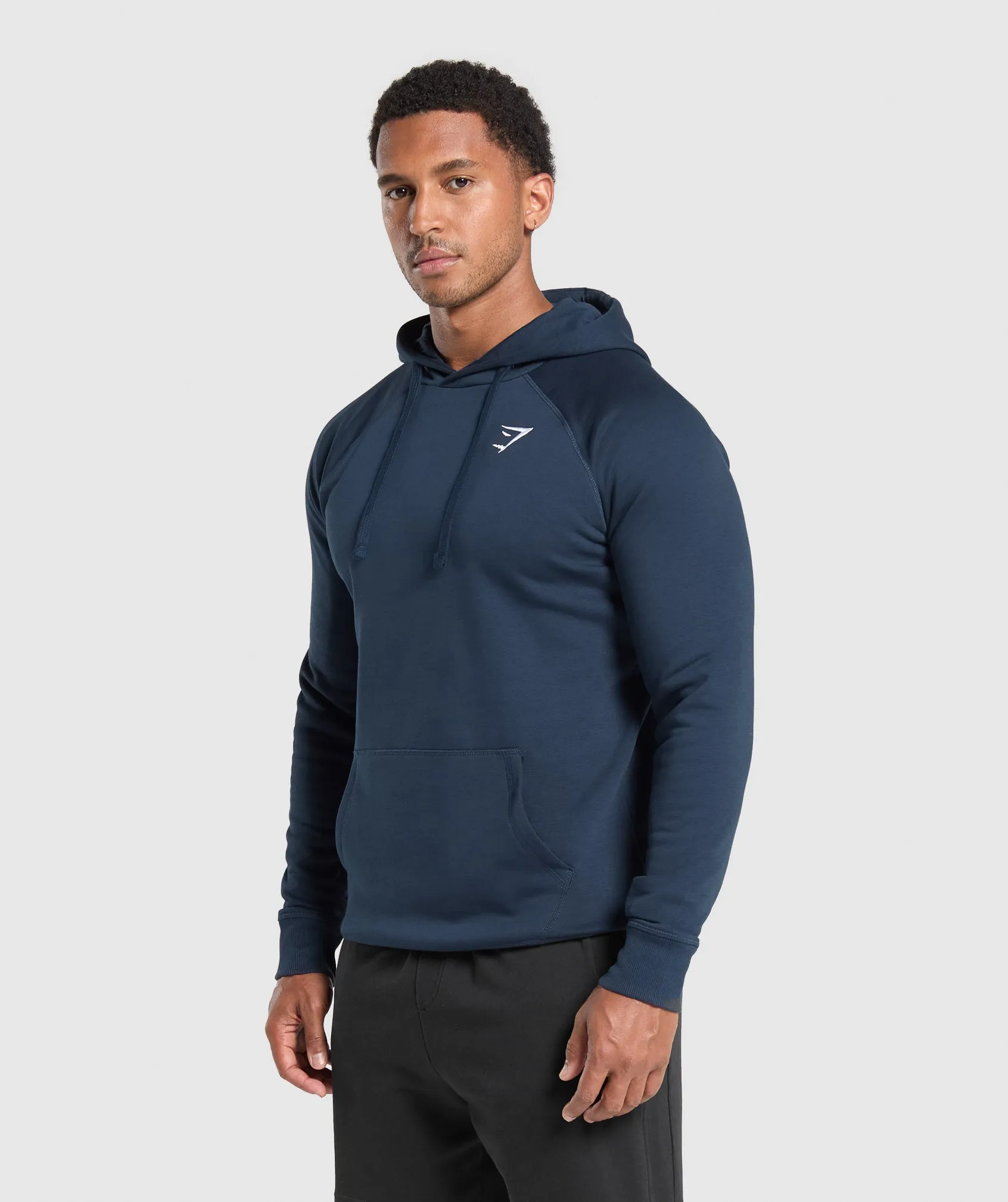 Gymshark Crest Hoodie - Navy