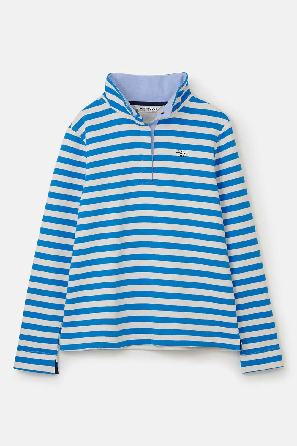 Haven Jersey - Azure Blue Stripe