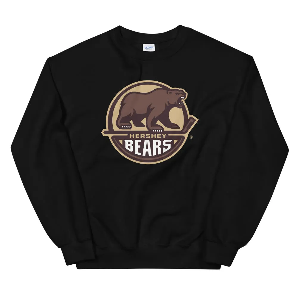 Hershey Bears Adult Primary Logo Crewneck Sweatshirt