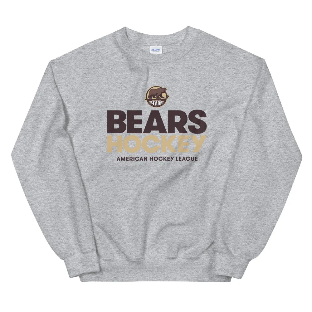 Hershey Bears Hockey Adult Crewneck Sweatshirt