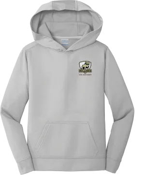 HVM Bulldogs Youth Performance Fleece Pullover Hooded Sweatshirt