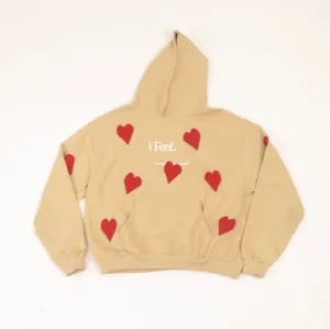 i Feel 'LOVED' Heavyweight Hoodie LARGE