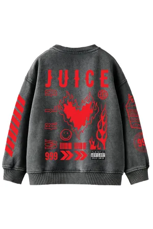 Juice Wrld Designed Oversized Sweatshirt