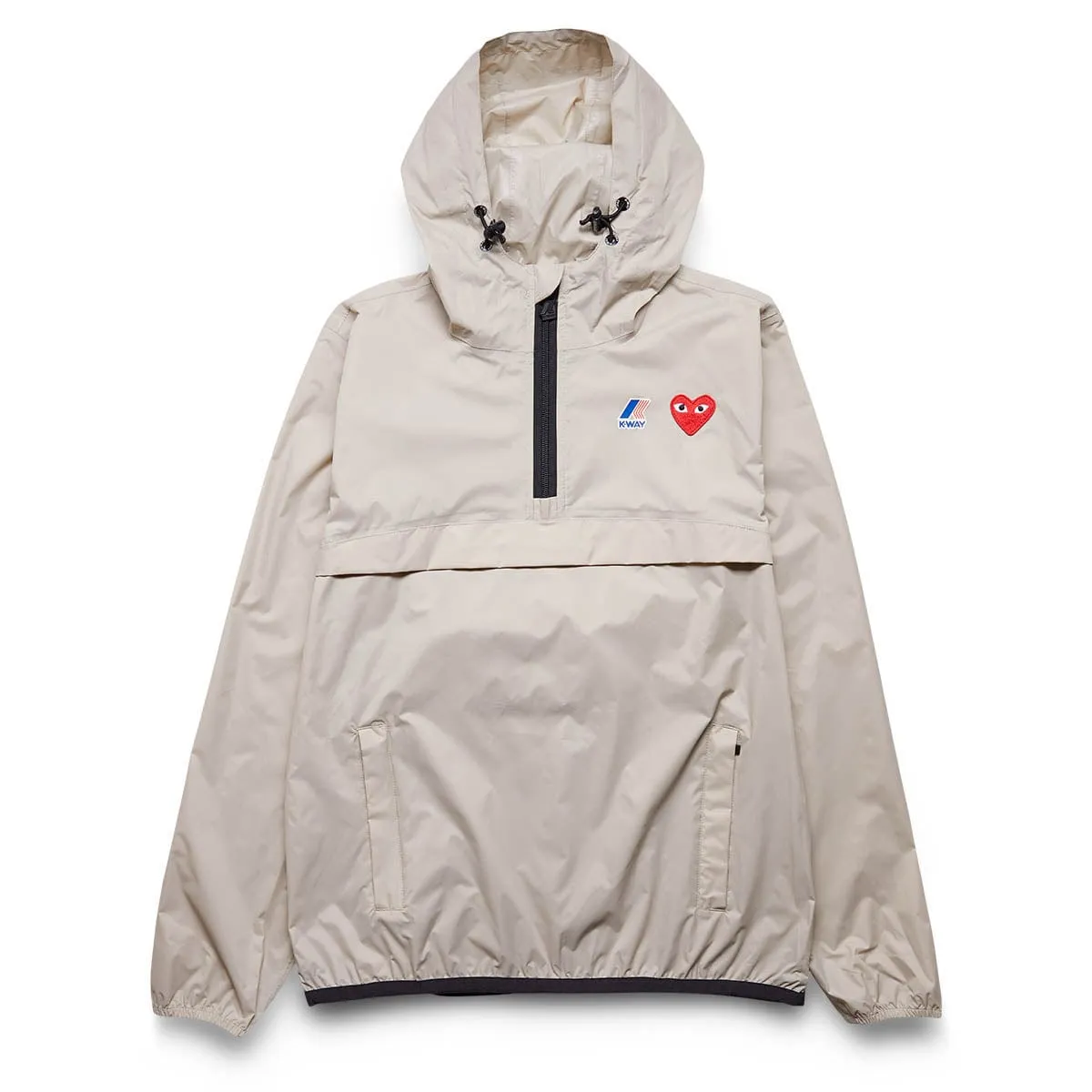 K-WAY HOODIE HALF ZIP