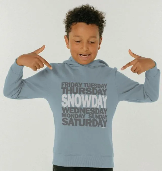 Kid's Snowday Organic Pullover Hoodie