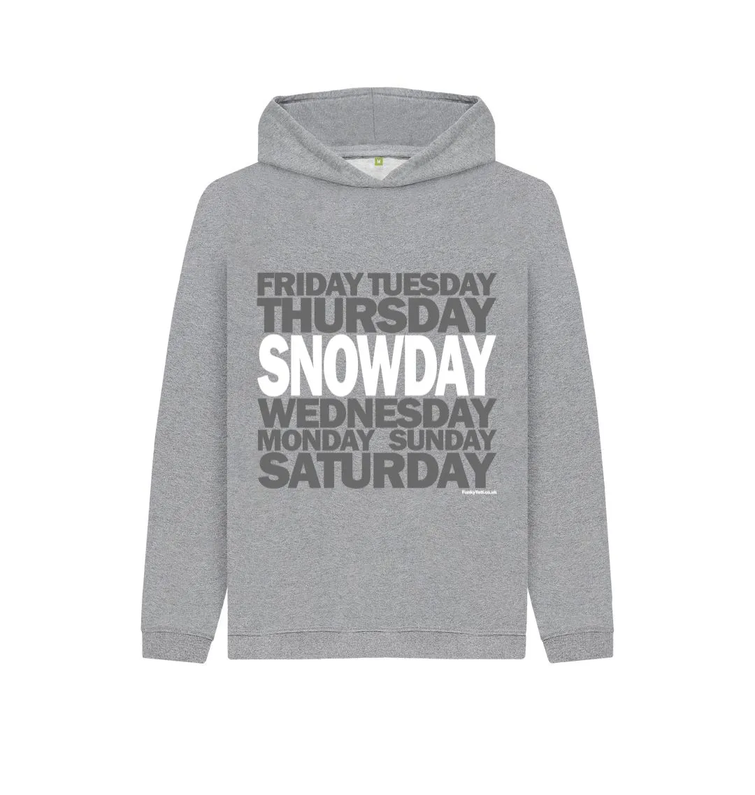 Kid's Snowday Organic Pullover Hoodie