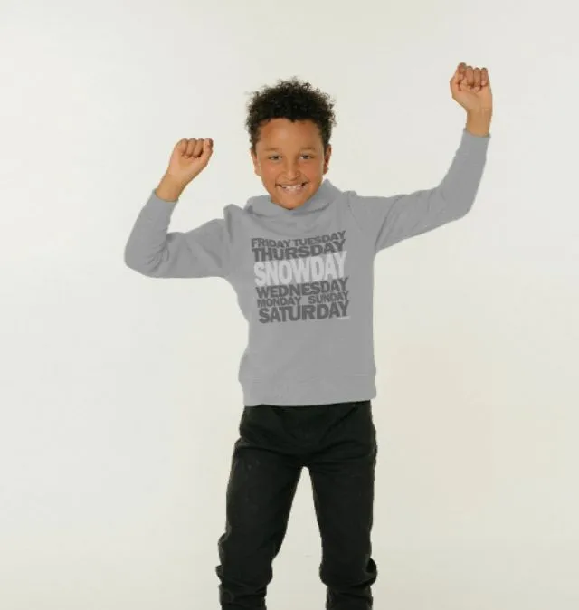 Kid's Snowday Organic Pullover Hoodie