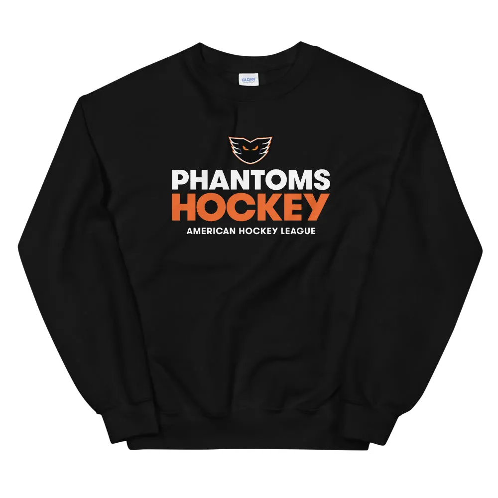 Lehigh Valley Phantoms Hockey Adult Crewneck Sweatshirt