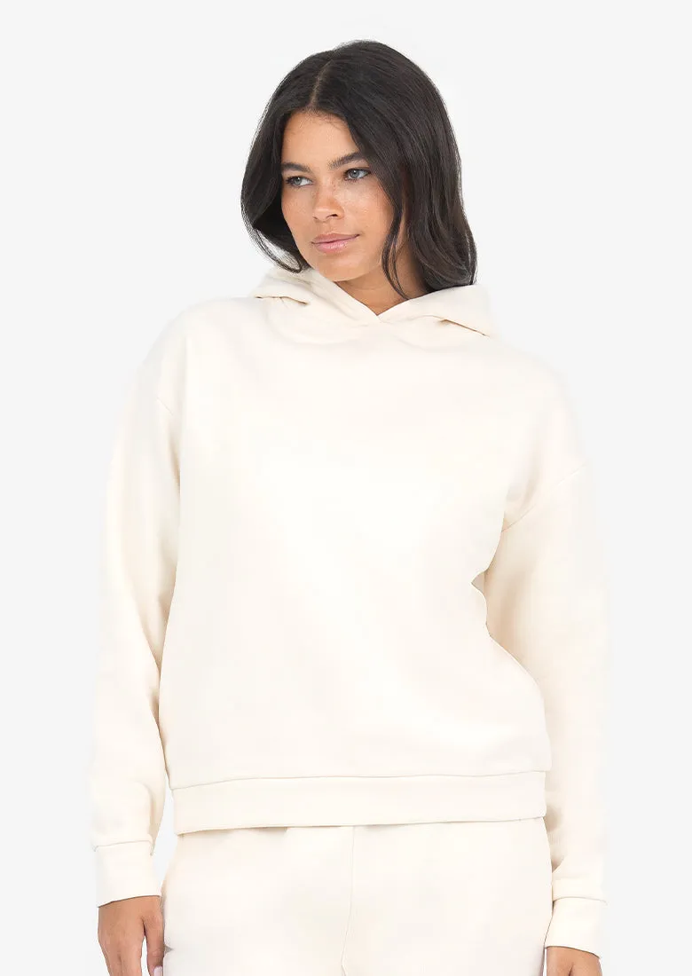 Life Lounge Oversized Hoodie Eggnog